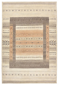 Gabbeh-mattan - Loribaft Indus - 299 x 205 cm - mörk beige