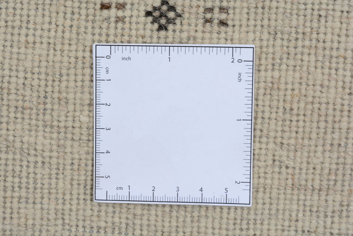 Gabbeh-mattan - Loribaft Indus - 302 x 248 cm - mörk beige