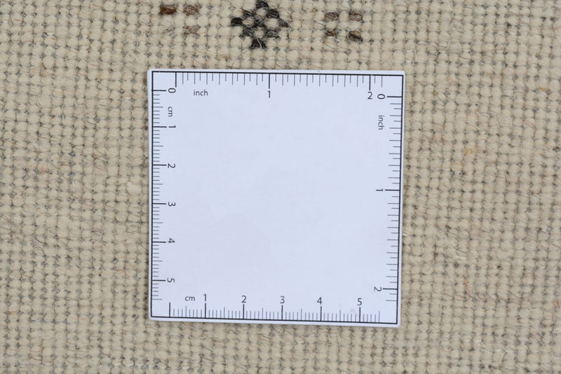 Gabbeh-mattan - Loribaft Indus - 302 x 248 cm - mörk beige