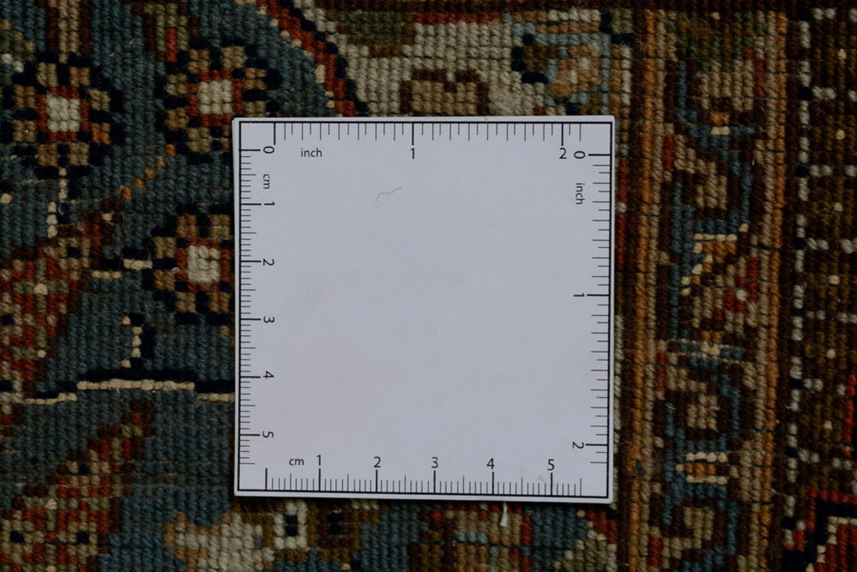 Orientalisk matta - Ghom - Indus - 242 x 172 cm - mörk beige