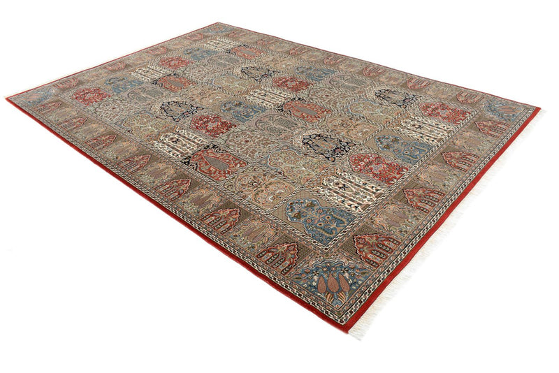 Orientalisk matta - Ghom - Indus - 306 x 211 cm - mörk beige