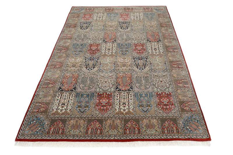 Orientalisk matta - Ghom - Indus - 306 x 211 cm - mörk beige