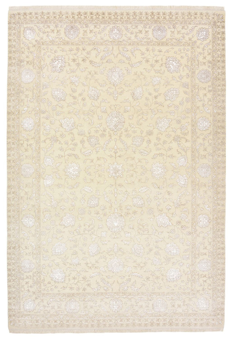 Oriental Carpet - 302 x 208 cm - grädde