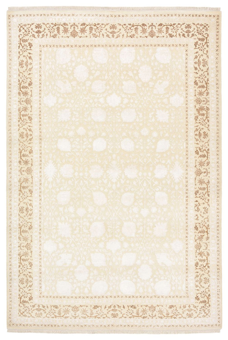 Oriental Carpet - 294 x 199 cm - grädde