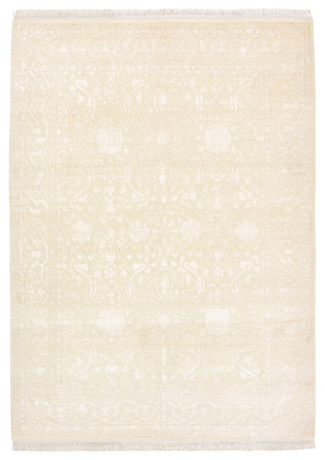 Oriental Carpet - 240 x 173 cm - grädde