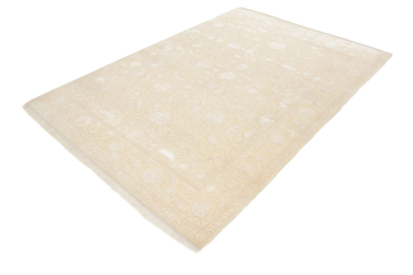 Oriental Carpet - 239 x 171 cm - grädde
