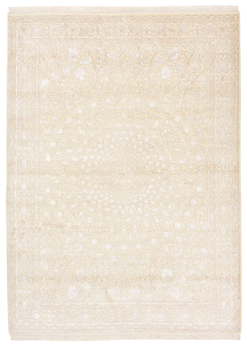 Oriental Carpet - 241 x 176 cm - grädde