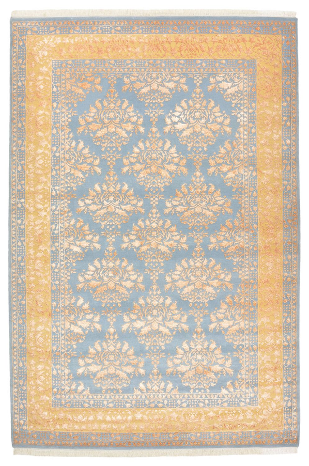 Oriental Carpet - 307 x 206 cm - ljusblå
