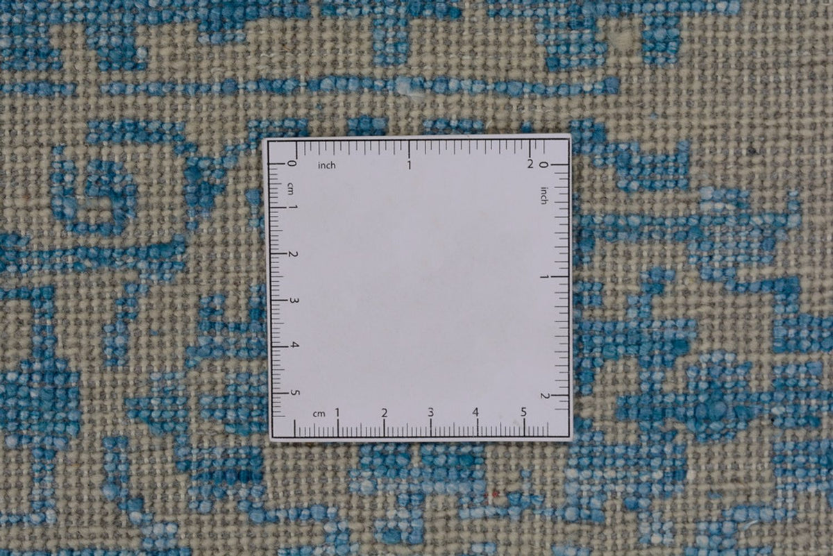 Designermatta - 308 x 246 cm - blå