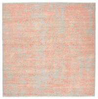 Designermatta kvadrat  - 248 x 247 cm - orange