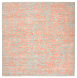 Designermatta kvadrat  - 248 x 247 cm - orange