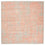 Designermatta kvadrat  - 248 x 247 cm - orange