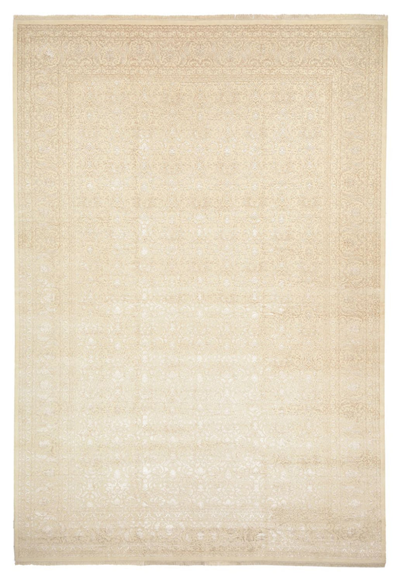 Designermatta - 541 x 364 cm - ljusbeige