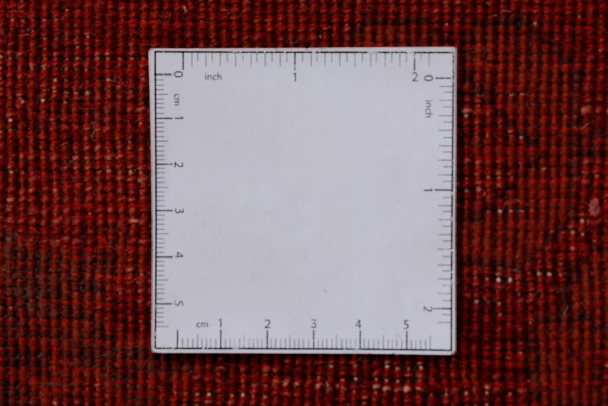 Designermatta - 238 x 171 cm - röd