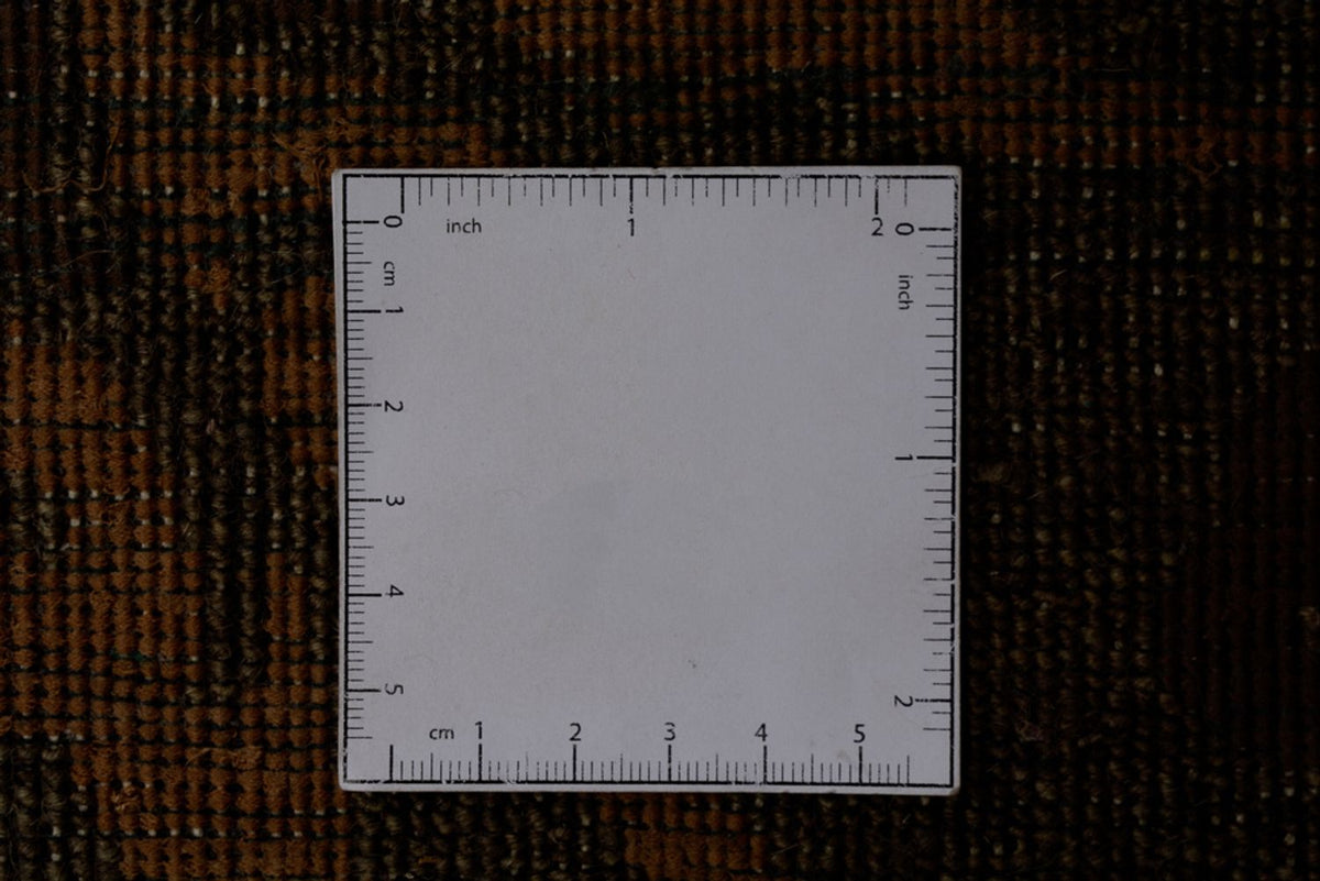 Designermatta - 302 x 204 cm - mörkbrun