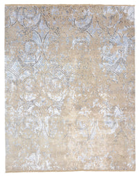 Designermatta - 303 x 239 cm - mörk beige