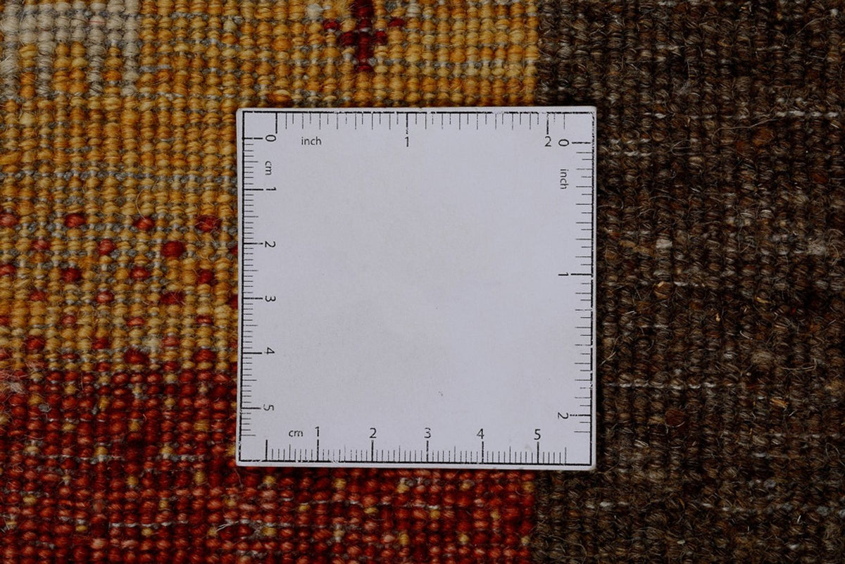 Gabbeh-mattan - Loribaft Indus - 308 x 203 cm - flerfärgad