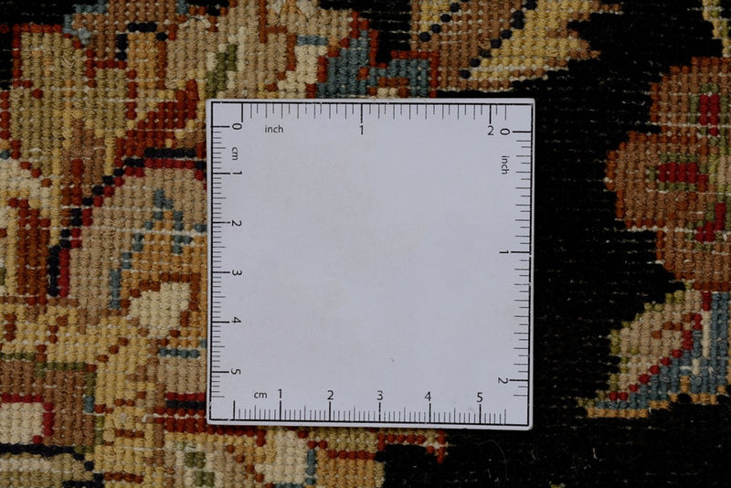 Orientaliska mattor - Tabriz - 304 x 236 cm - mörkblå