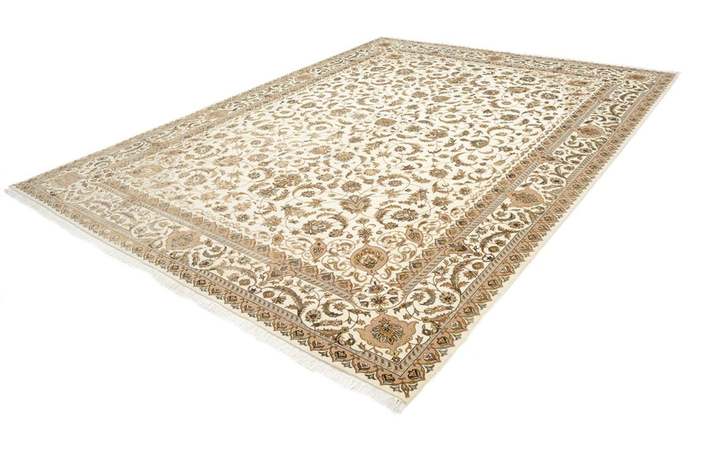 Indo Tabriz Mattan 364x275cm - Oriental Carpet