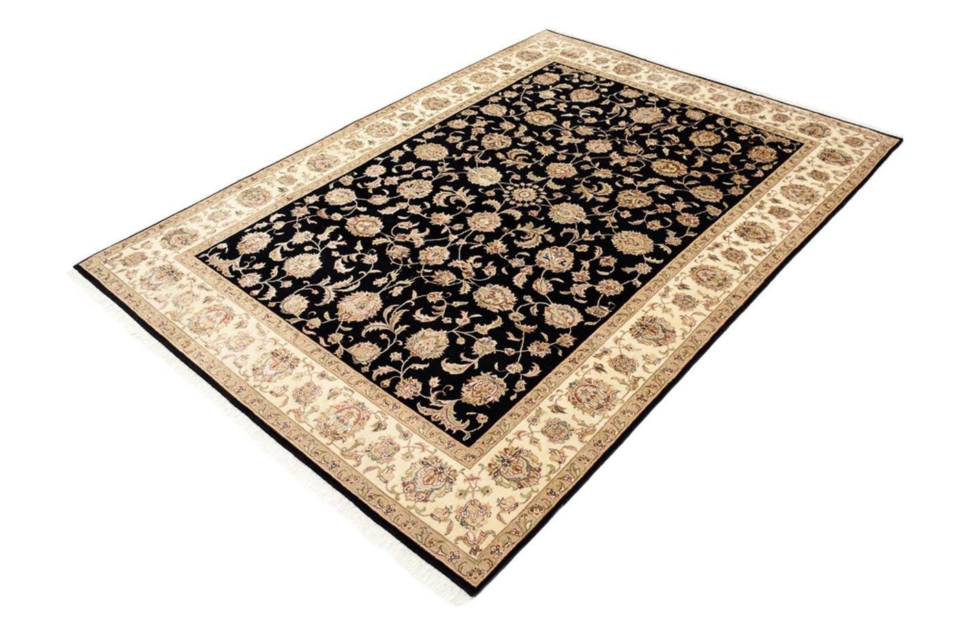Indo Tabriz Mattan 214x155cm - Oriental Carpet