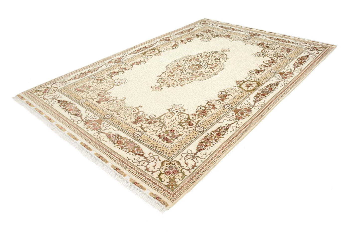 Indo Tabriz Mattan 304x209cm - Oriental Carpet