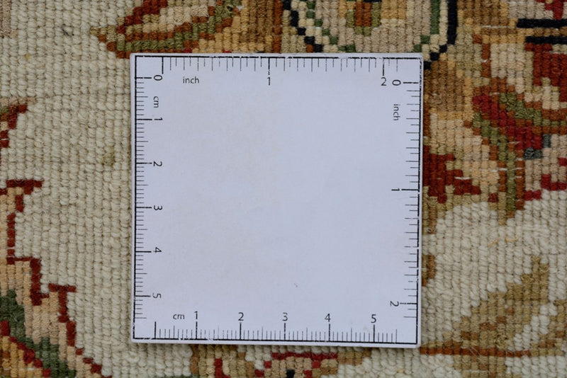 Orientaliska mattor - Tabriz - 210 x 153 cm - grädde