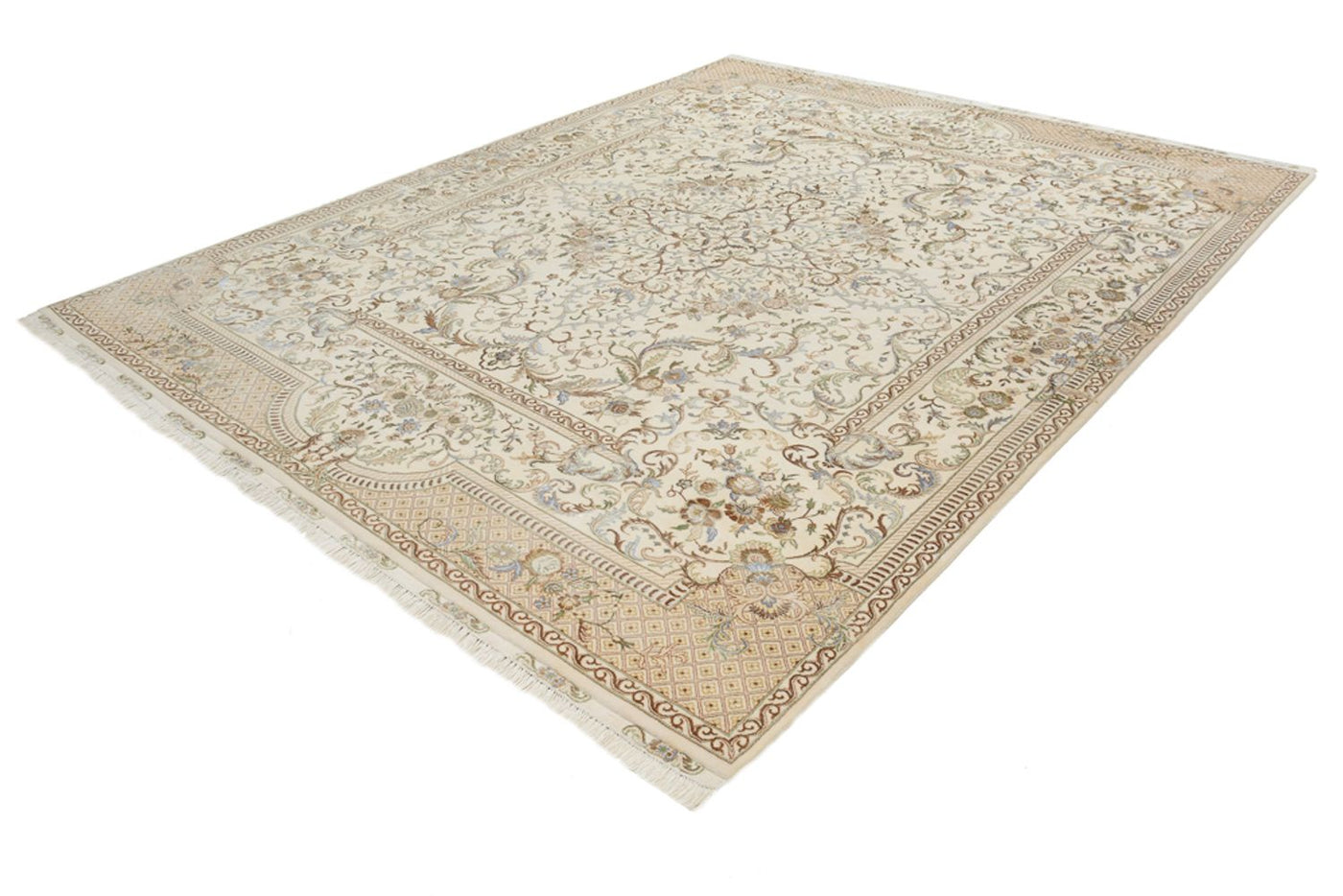 Indo Tabriz Mattan 309x247cm - Oriental Carpet