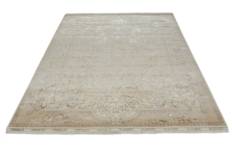 Orientaliska mattor - Tabriz - 309 x 247 cm - grädde