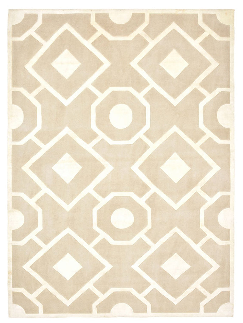 Designermatta - 236 x 174 cm - beige