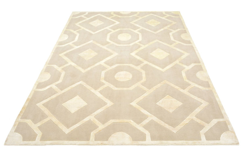 Designermatta - 236 x 174 cm - beige