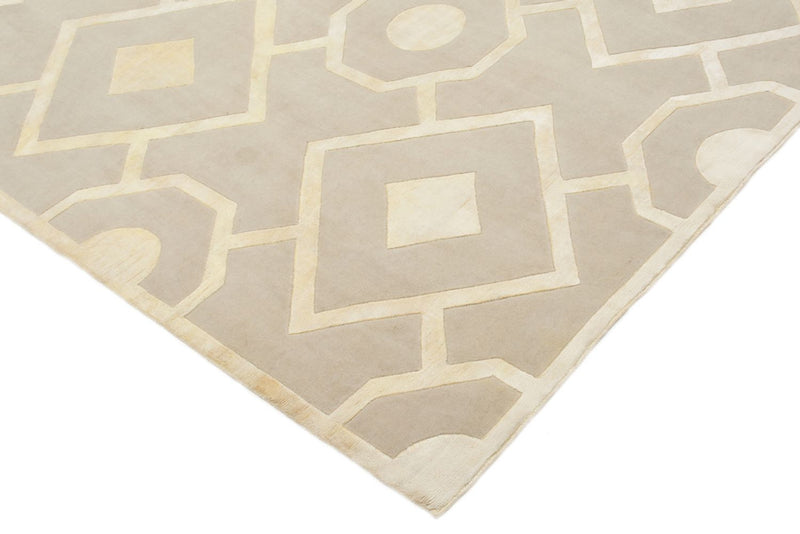 Designermatta - 236 x 174 cm - beige