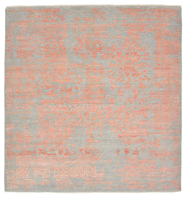 Designermatta kvadrat  - 257 x 249 cm - orange