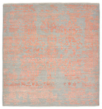 Designermatta kvadrat  - 257 x 249 cm - orange