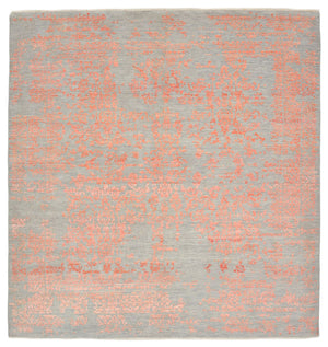 Designermatta kvadrat  - 257 x 249 cm - orange