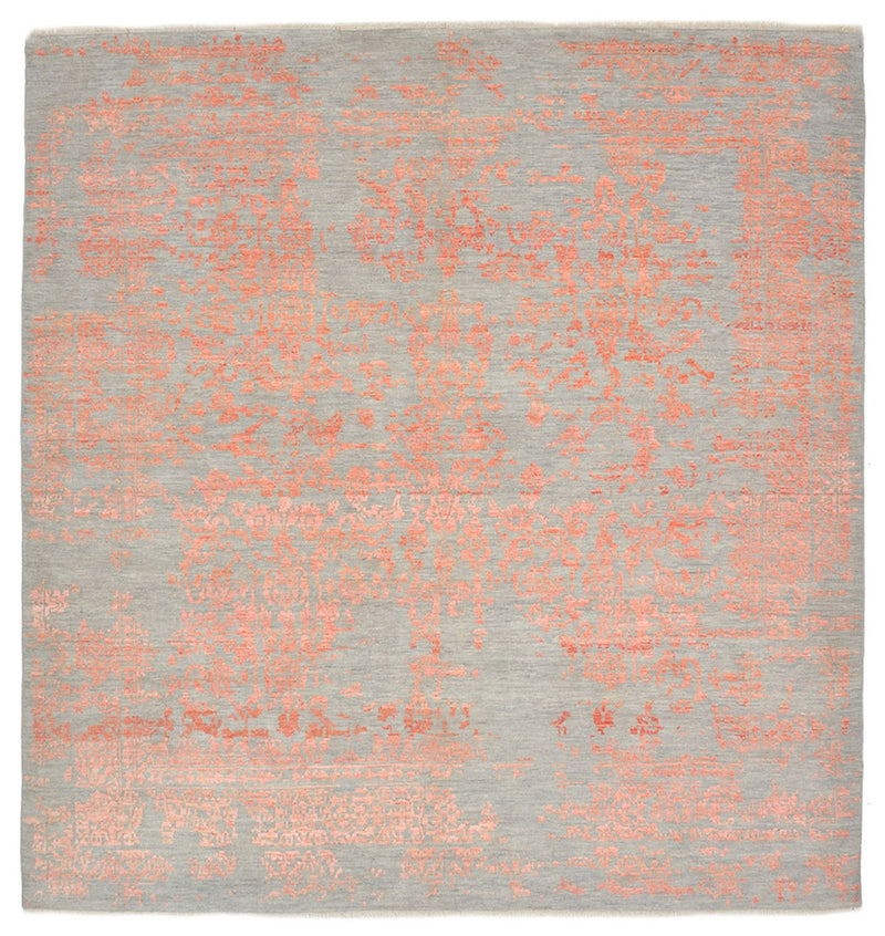 Designermatta kvadrat  - 257 x 249 cm - orange
