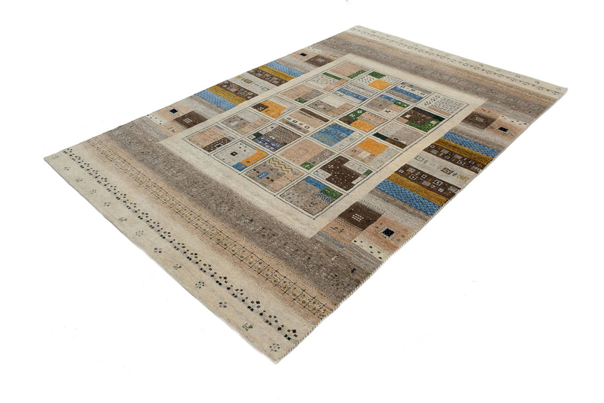 Gabbeh-mattan - Loribaft Indus - 248 x 166 cm - flerfärgad