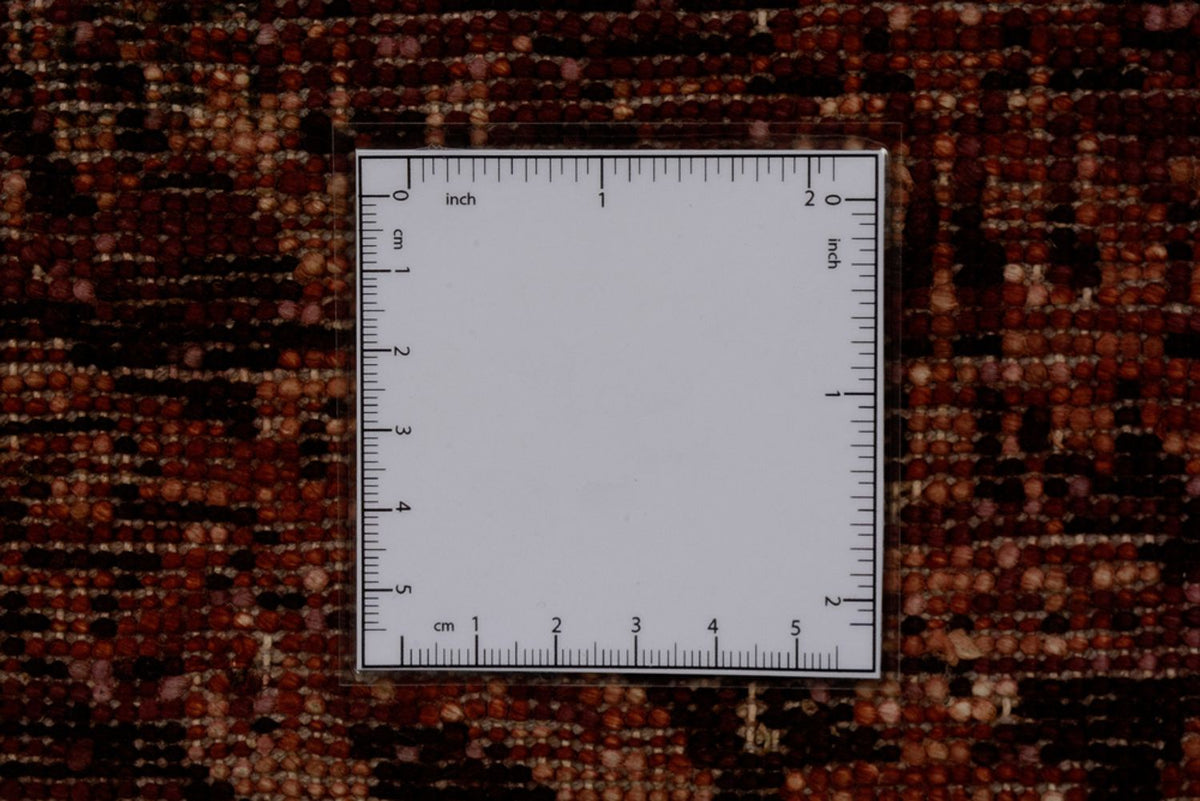 Designermatta - 246 x 172 cm - ljusröd