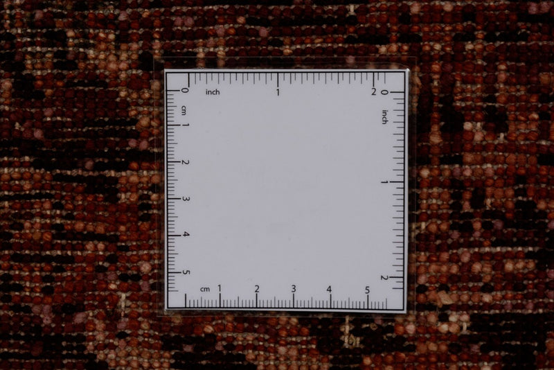 Designermatta - 246 x 172 cm - ljusröd