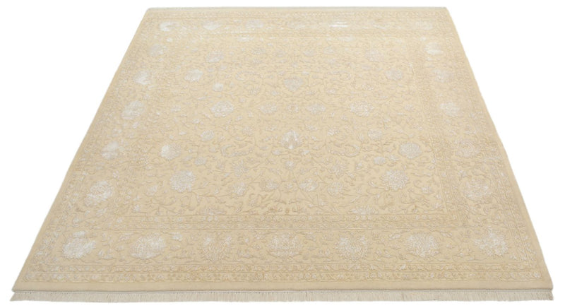 Oriental Carpet kvadrat  - 253 x 251 cm - ljusbeige