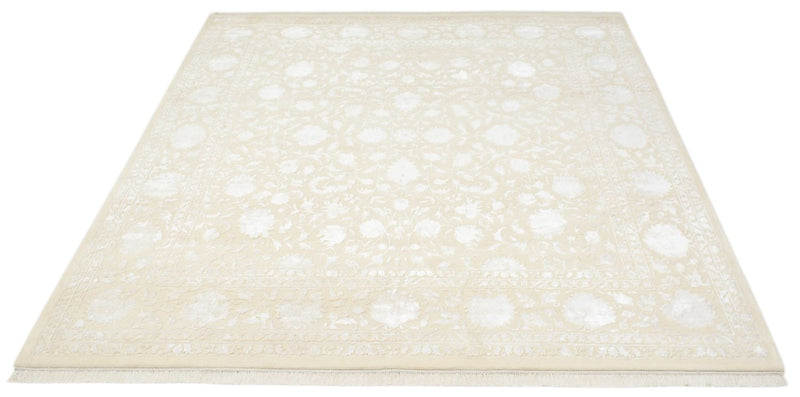 Oriental Carpet kvadrat  - 253 x 251 cm - ljusbeige