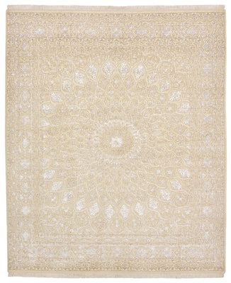 Oriental Carpet - 249 x 208 cm - ljusbeige