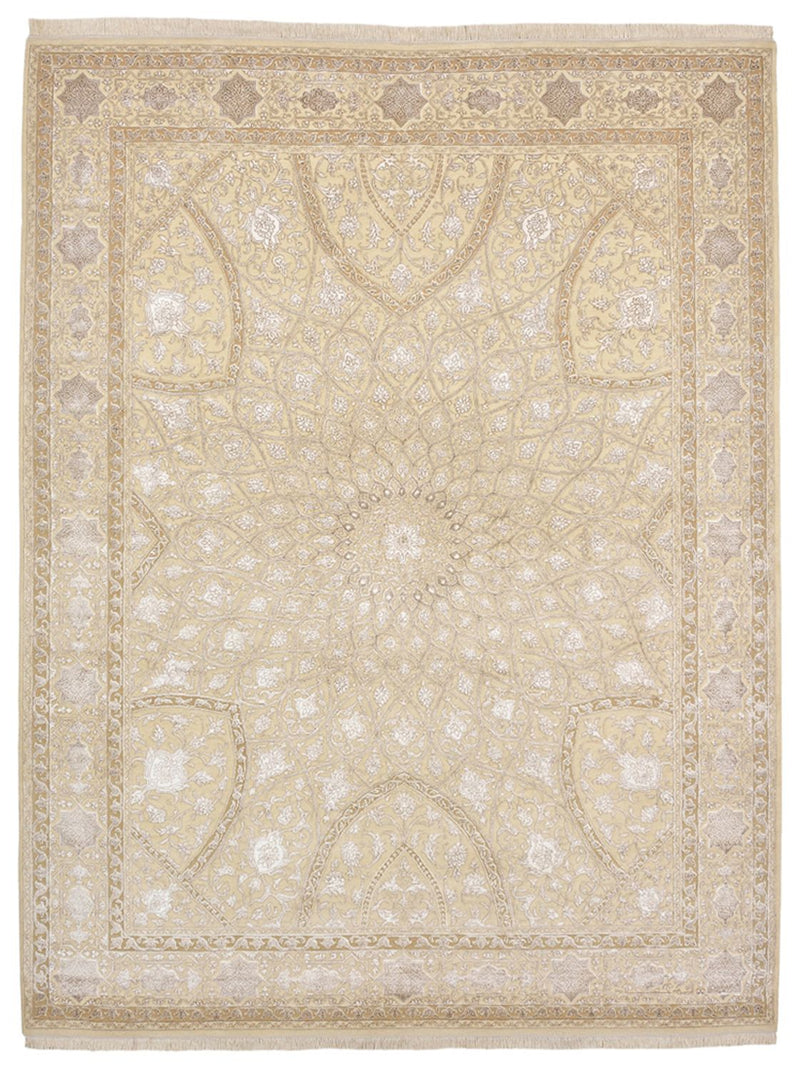 Oriental Carpet - 293 x 222 cm - mörk beige