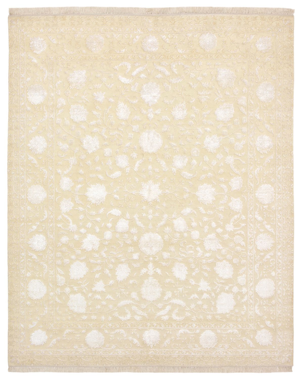 Oriental Carpet - 253 x 207 cm - ljusbeige
