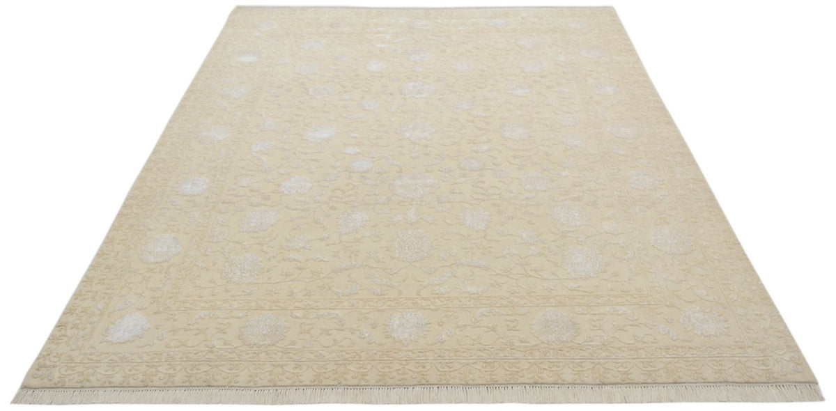 Oriental Carpet - 253 x 207 cm - ljusbeige