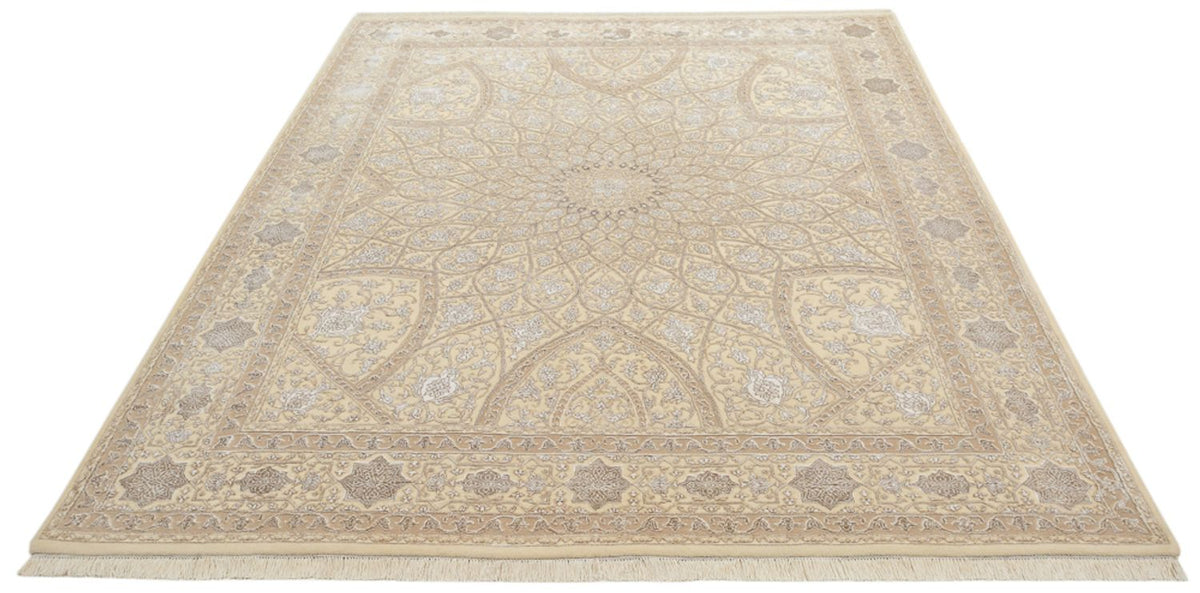 Oriental Carpet - 252 x 207 cm - mörk beige