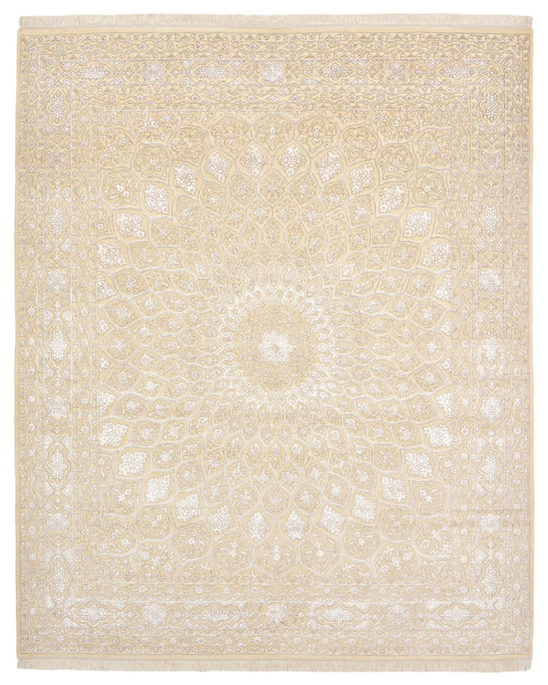 Oriental Carpet - 249 x 206 cm - mörk beige