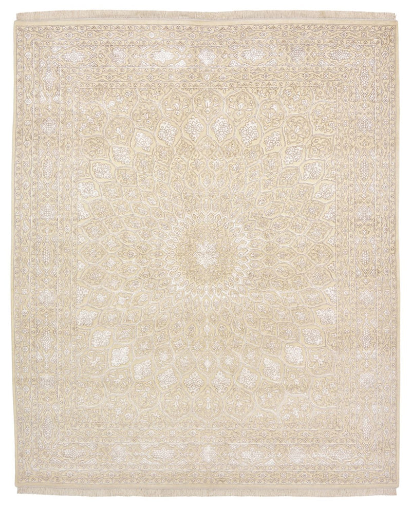 Oriental Carpet - 247 x 204 cm - mörk beige