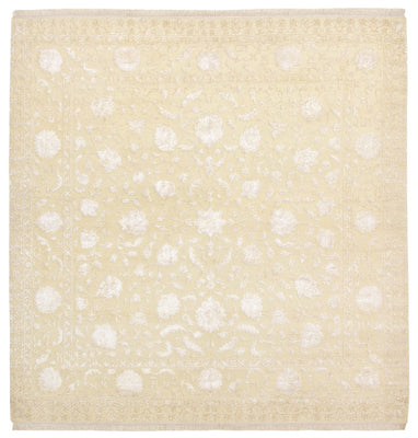 Oriental Carpet kvadrat  - 255 x 250 cm - ljusbeige