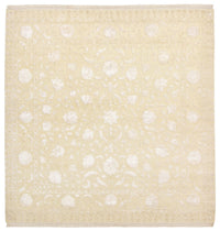 Oriental Carpet kvadrat  - 255 x 250 cm - ljusbeige