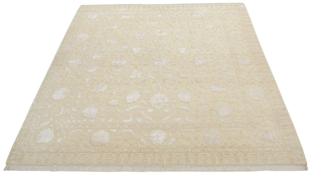Oriental Carpet kvadrat  - 255 x 250 cm - ljusbeige